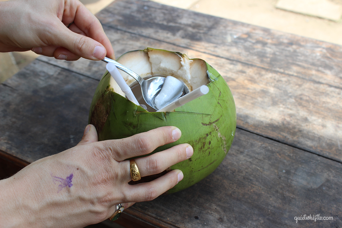 Coconut drink, Bali
